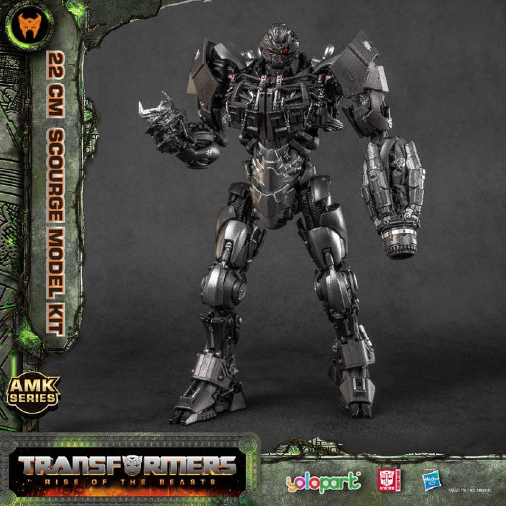 Yolopark Transformers: Rise Of The Beasts - 22Cm Scourge Model Kit Amk Series Transformers