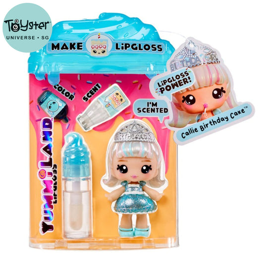 Yummiland Lipgloss Doll - Callie Birthday Cake