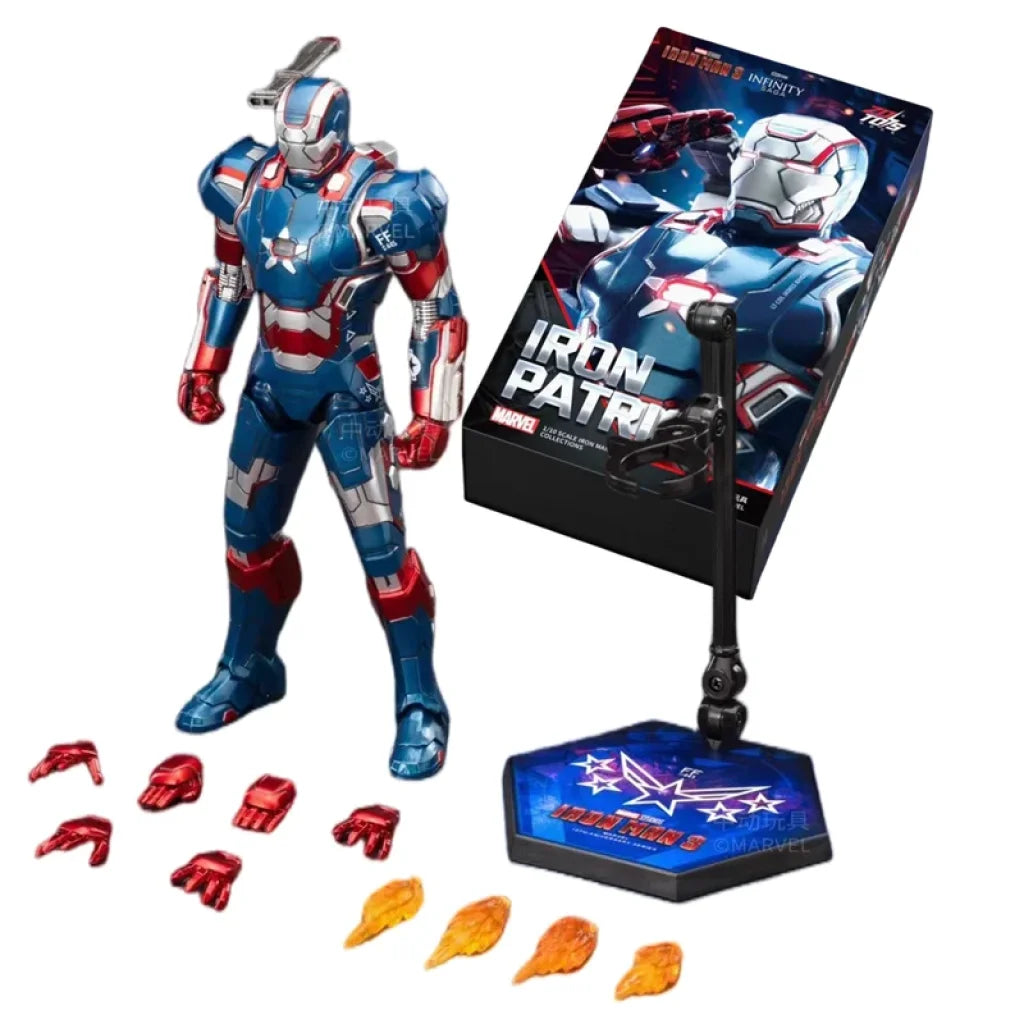 ZD Toys Iron Man Action Figures - Iron Patriot