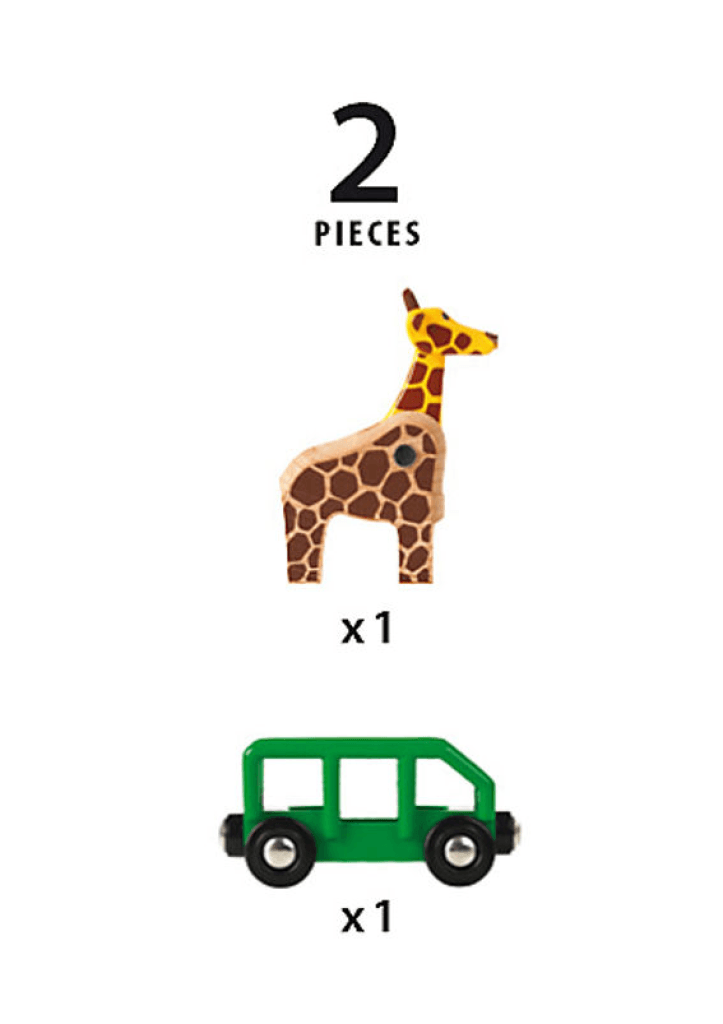Brio Giraffe & Wagon Brio
