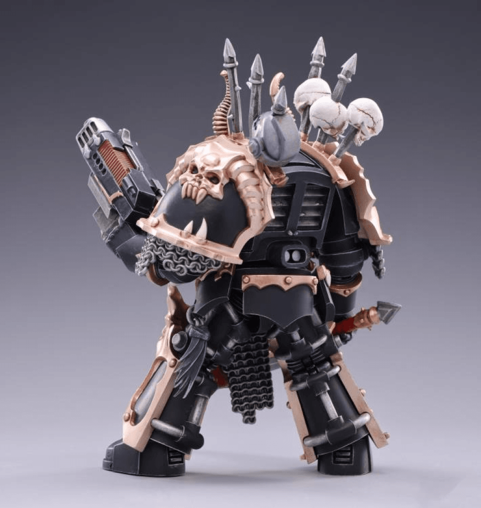 Joytoy Warhammer 40K Black Legion Chaos Terminator Brother Gnarl Warhammer